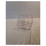 Small Clear Storage Container with 4 Drawers