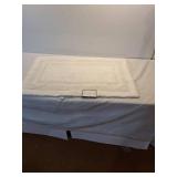 20"x34" Performance Cotton Reversible Bath Rug White - Thresholdâ¢