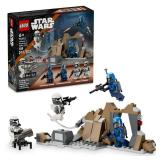 LEGO Star Wars: The Mandalorian Ambush on Mandalore Battle Pack, Building Toy with 4 Star Wars Minifigures, Collectible Brick Built Playset, Star Wars Gift Idea for Boys and Girls Ages 6 and Up, 75373