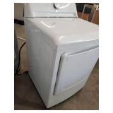 LG 7.3 cu. ft. Ultra Large Capacity Rear Control Electric Energy Star Dryer with Sensor Dry. DLE6100W