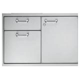 Lynx LSA30-4 Ventana Access Door And Double Drawer Combo, 30x23-Inch