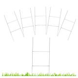 5 Pack Yard Sign Stakes Metal,18