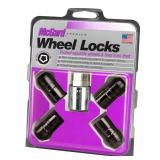 McGard 24216 Black Cone Seat Wheel Locks (M14X1.5 Thread Size) - Set of 4