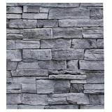 Superfresco Easy Grey Stone Wall Wallpaper,1000cm Length x 52cm Wide(Retail $29.99)