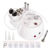 AIMENGXI 3 in 1 Diamond Microdermabrasion Machine, Professional Microdermabrasion Device with Vacuum Spray, Beauty Facial Skin Care Dermabrasion Equipment for Salon Personal Home Use - Retail: $80.02