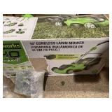 Greenworks 24V 13" Brushless Lawn Mower (Retail $229.99)