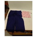 Hanes Comfort Sleep Pant With Tie Waistband, Navy/floral, XL