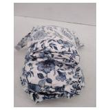 Northern Nights 400TC Supima Cotton Sheet Set, Queen, Navy Floral