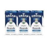 Rice Dream Organic Rice Milk Drink, Enriched Original, Calcium & Vitamin D, Vegan Dairy Alternative, Lactose Free, Shelf Stable, 32oz (Pack of 3)