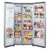 LG 27 cu. ft. Side by Side Smart Refrigerator w/ Craft Ice, External Ice and Water Dispenser in PrintProof Stainless Steel-Retail-$1943.00