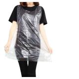 UniPleased Disposable Aprons (50 Count), Plastic apron for Painting Party, Cooking, Housework, Picnic etc.