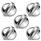 WB03T10325 Gas Stove Knobs Replacements Compatible with GE Stove Knobs (5 Pack)