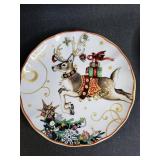 Williams Sonoma Christmas Plate set