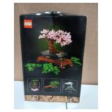 LEGO Icons Bonsai Tree Building Set, Features Cherry Blossom Flowers, DIY Plant Model for Adults, Creative Gift for Home DÃ©cor and Office Art, Botanical Collection Design Kit, 10281