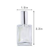 YU FENG 12pcs Refillable Glass Atomizer Spray Bottles with Funnels Pipettes Dispenser for Perfume,Fragrance,Lotion,Essential Oil