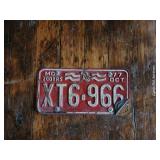 (8) Vintage License Plates