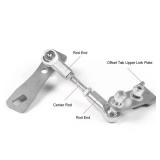 Transfer Case Linkage Kit Fits For Jeep Cherokee XJ Comanche MJ ï¼1986-2001ï¼version Stainless steel ï¼Easy install ï¼