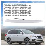 DICMIC Rear Tailgate Handle Chrome Finisher Molding Liftgate Exterior Open Handle Assembly Compatible with 2013-2019 Nissan Pathfinder Replace# 90810-9PG0A