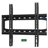 HOME VISION TV Wall Mount Fixed for Most 26"-55" Flat/Curved TVs with Max VESA 400X400mm up to 99Lbs Fits 16 Inch Wood Studs, Universal Low Profile Wall Mount TV Bracket, Space Saving HV8401