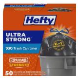 Ultra Strong 33 Gal. Draw String Trash Bags (50-Count) (D)