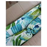 Outdoor Chair Flower Pillow 44in X 22