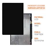 Screen Replacement for Microsoft Surface Laptop Go 1943 LCD Display Touch Screen Digitizer Full Assembly,with Tools - Retail: $157.6