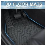 Mixsuper Custom Fit for Floor Mats 2015-2019 Ford Transit 150/250/350 (No Transit Connect) All Weather Floor Liners 1st Row 1 Piece