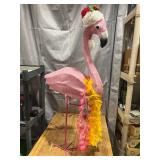 Light Up Christmas Decoration Flamingo 36in Tall