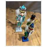 3 Wooden Nutcracker Figurines