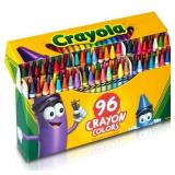 Crayola Crayon Set 96 Ct Holiday Gifts for Kids and Teachers Stocking Stuffers Classroom Must Haves