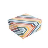 Square Gift Box Rainbow Striped - Spritzâ¢