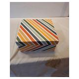 Square Gift Box Rainbow Striped - Spritzâ¢