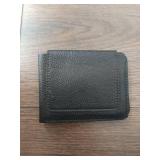 cowhide handmade leather wallet with coin pocket