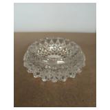 Glass ash tray aprox 3x3 inch 32796