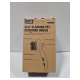 Pecute Self-Cleaning Slicker Brush for Dogs, Cats, Lightweight Dog Brush for Shedding Massaging Grooming, Cat Brush Gently Removes Loose Fur Undercoat for Small Dogs Cats Rabbits of All Hair Types