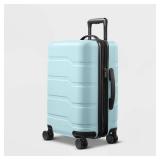 Hardside Carry On Suitcase Muddy Aqua - Open Story.