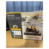 Intex Mid Rise 12in Air Mattress with Internal USB Pump - Queen Size