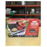 Coleman Triton Portable Propane Camping 2 Burner Stove Black