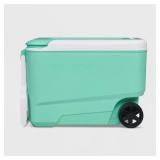 Igloo Wheelie Cool 38 Quart Rolling Cooler - Mint (Has Multiple Scraps)