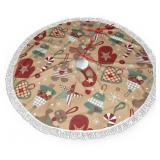 Gingerbread Tree Skirt