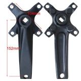 GANOPPER BMX Crankset Bicycle Crank Arm Set 152mm MTB Cranks 32T Mountain Bike Crankset