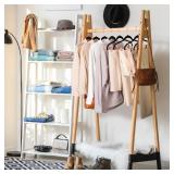 HOUSE DAY Velvet Pants Hangers with Clips 24 Pack, Ultra Thin Non Slip Velvet Skirt Hangers with Rose Gold Hooks Space Saving Clothes Hanger for Trouser, Skirts, Jeans, Dress, Coats (Black)