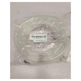 3/8 ID × 1/2 OD - 25 ft Clear Plastic Tubing BPA Free and Non-Toxic, Multipurpose PVC Clear Tubing for Transfer Water Air Oil