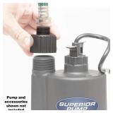 Superior Pump 99006 1-1/4" FIP to 3/4" MIP Garden Hose Adapter