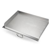 Stanbroil 16" x 24" Stainless Steel Flat Top Griddle for Camp Chef Stove, 16" 2 Burner Fry Griddle Top for Camp Chef Tahoe, Expedition 3X, Big Gas Grill 16, Replacement for Camp Chef SG90 Griddle - Re