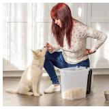 IRIS USA WeatherPro Airtight Pet Food Storage