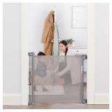 $50 Regalo Fabric Retractable Baby Gate - Gray