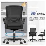 $117 Ergonomic Desk Chair with Lumbar Support