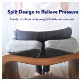 $73 Cushion Lab Pressure Relief Seat Cushion, GREY