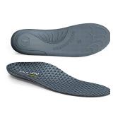 Walkhero Arch Support Insoles - Plantar Fasciitis Orthotic Shoe Inserts with Everyday Comfort and Support, Relieve Foot Pain and Flat Foot (Mens 6-6 1/2 | Womens 8-8 1/2 Gray)